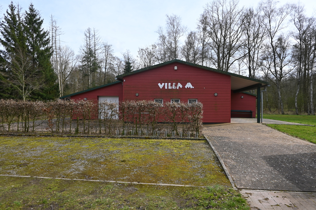 Blick auf die Villa M.